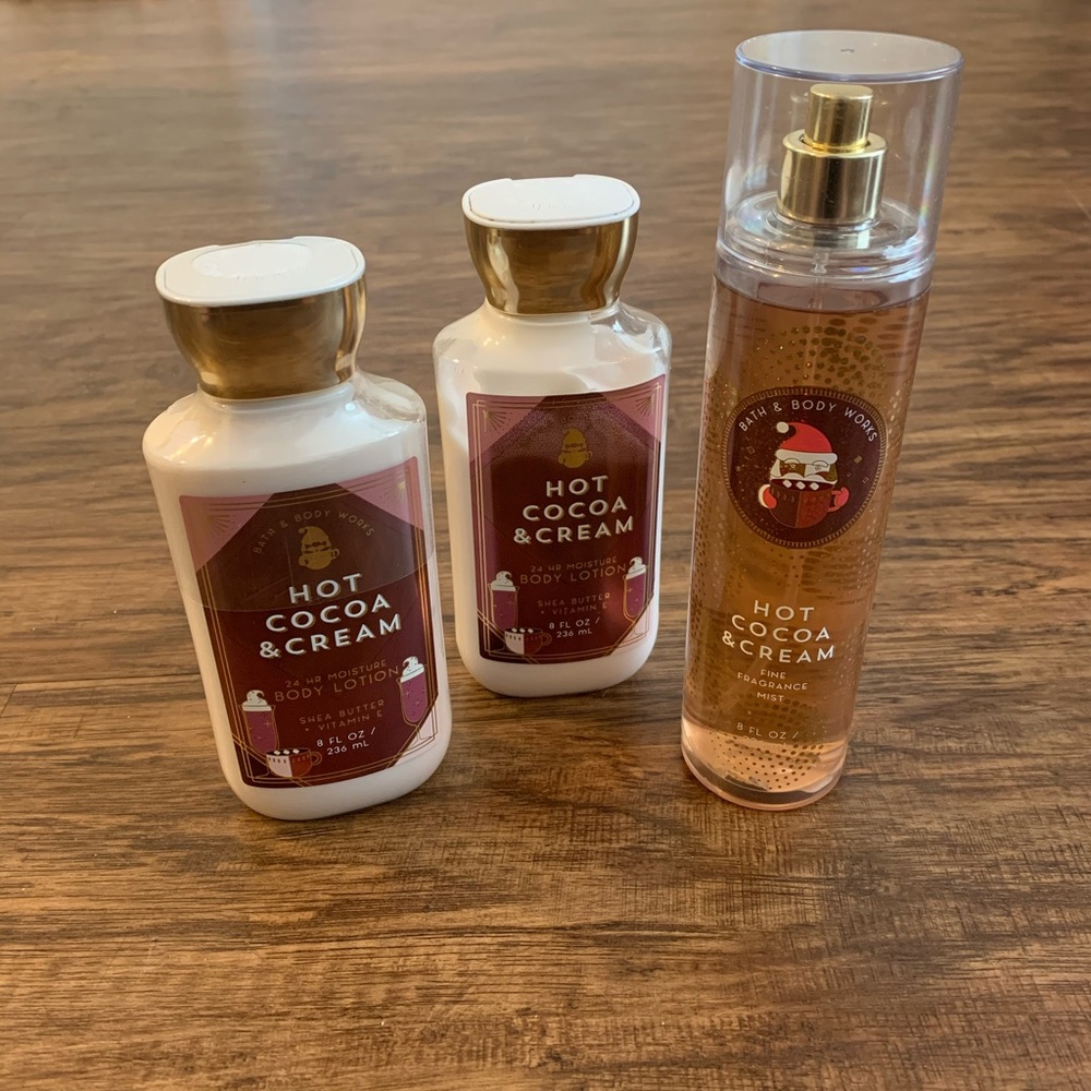 Bath and Body Works Hot Cocoa & Cream Set